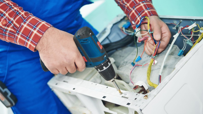 Keçiören Sunny Sunny çamaşır makinesi kart tamiri – Su almama arızası orijinal parça ile giderildi. - Teknik servis örneği